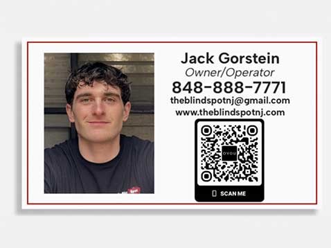 Business card for Jack Gorstein