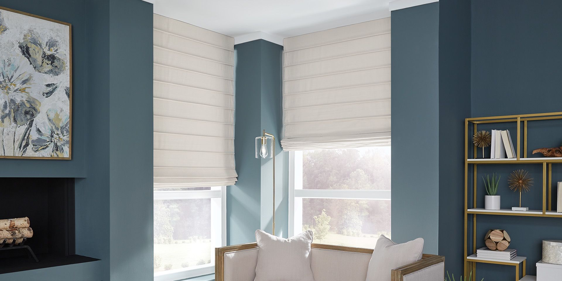 Carole Fabrics Roman Shades